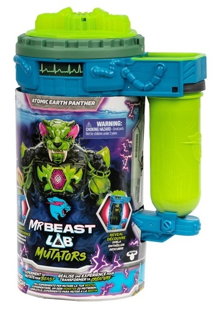MrBeast Lab Mutator figur, Atomic Earth Panther