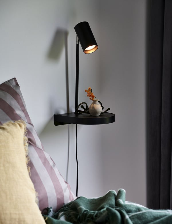 Nordlux Cody vägglampa, svart