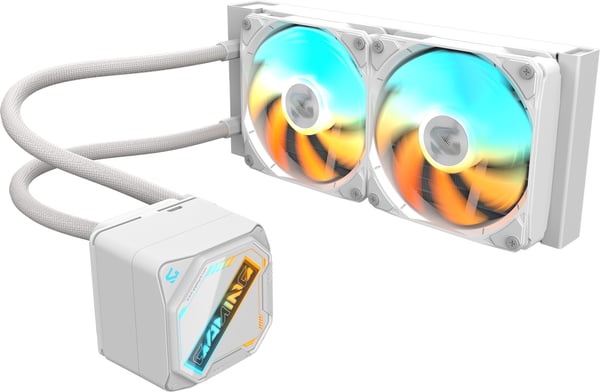 Gigabyte GAMING 240 ICE vätskekylningssystem, vit