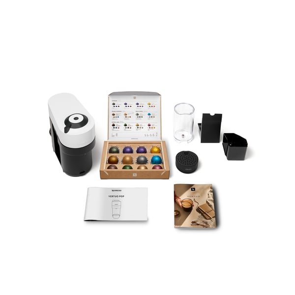 Nespresso Vertuo Pop by Sage kapselmaskin, vit