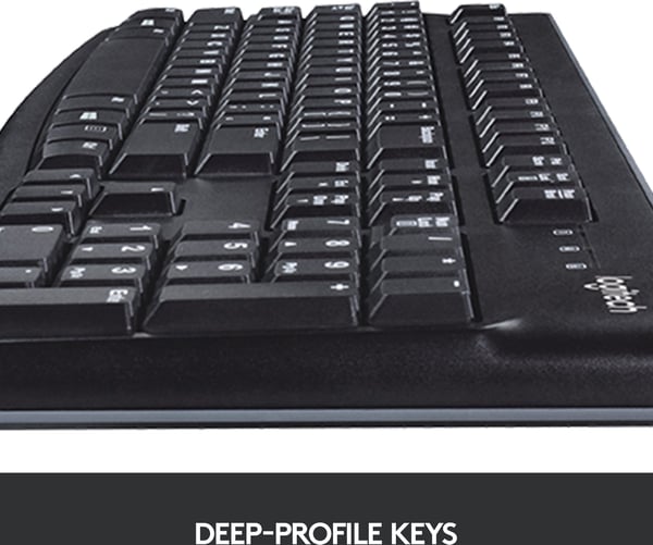 Logitech MK120 -tastatur og mus