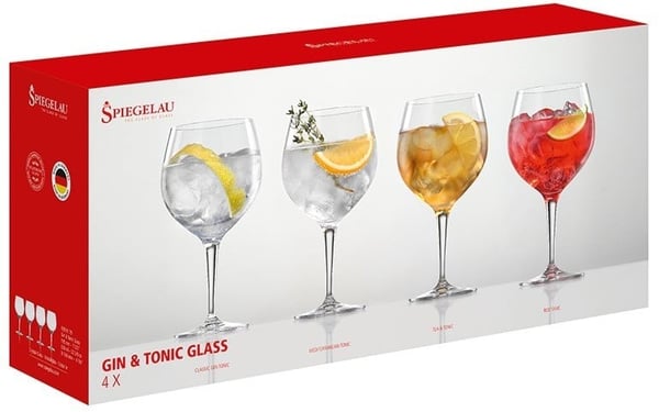 Spiegelau Gin & Tonic-cocktailglas, 4 stk.