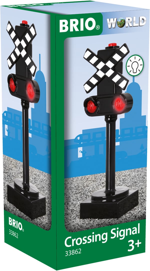 BRIO World 33862 - Spårvägskorsningsljus