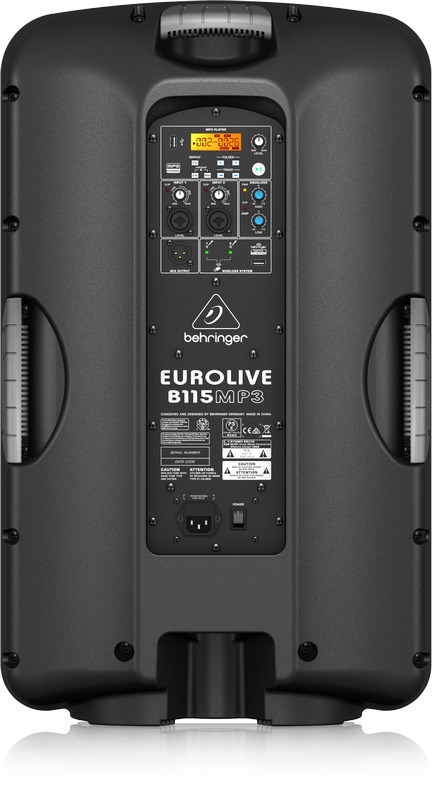Behringer EuroLive B115MP3 - 2-vejs aktiv højttaler