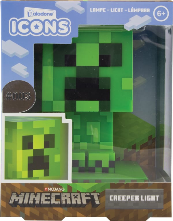 Paladone Minecraft Creeper V2 -lys