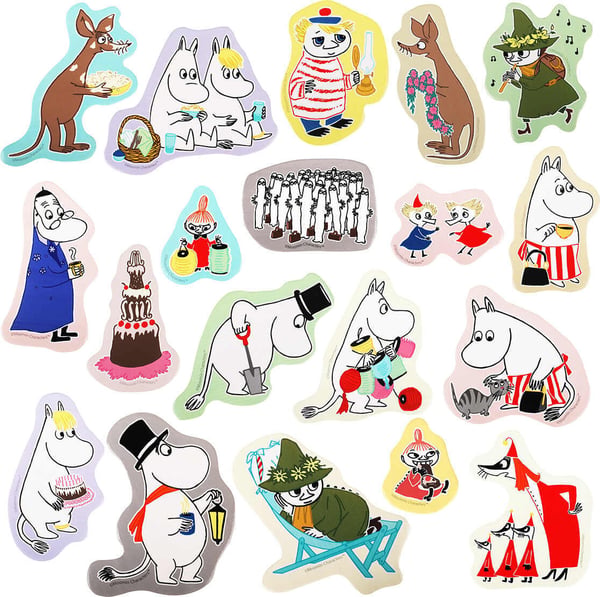 Mumin Magnetleksak