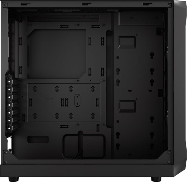 Fractal Design Focus 2 Svart Solid ATX-chassi, svart