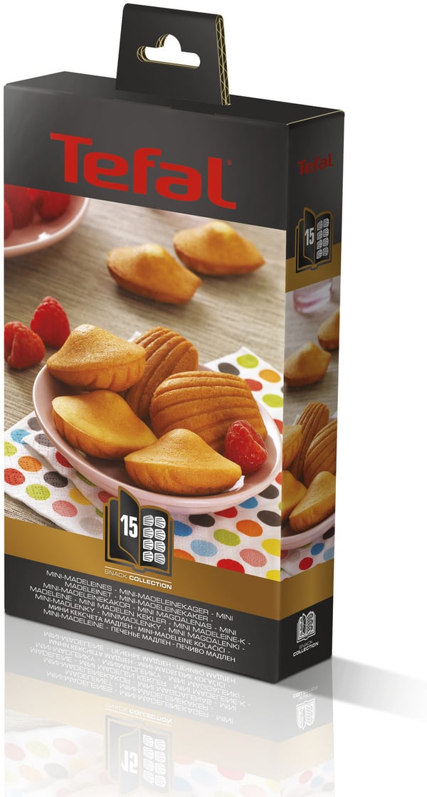 Tefal Snack Collection - stekplattor: 15 Madeleinet