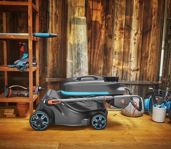 Gardena PowerMax 37/36V P4A Komplett Set gräsklippare
