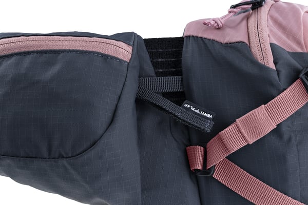 Evoc HIP PACK PRO 3 bæltetaske 1,5 l med væskeblære, pink/grå