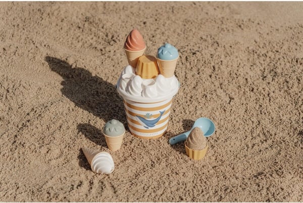 Little Dutch -strandset, Glass, blå