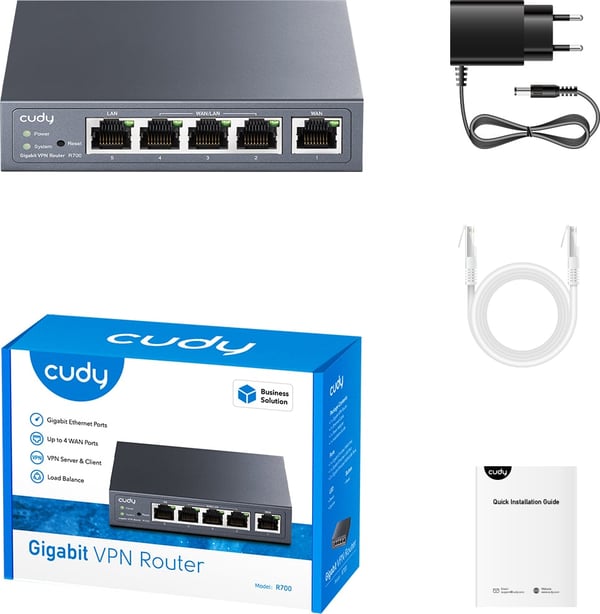 Cudy R700 Multi-WAN -VPN-router