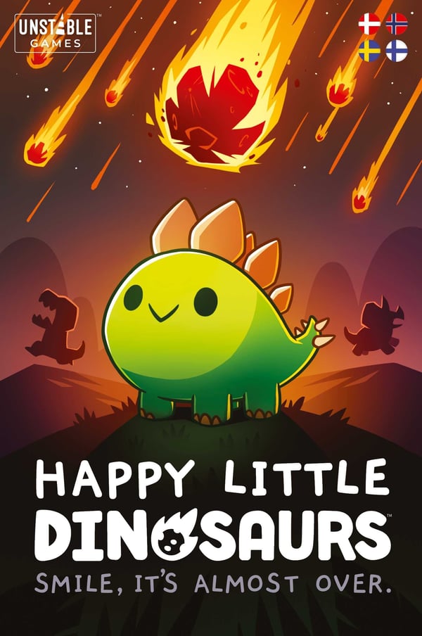 Happy Little Dinosaurs Nordic -kortspel