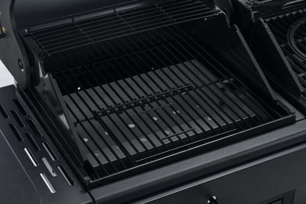 Anton Oliver Black BX-Double gas-/kolgrill