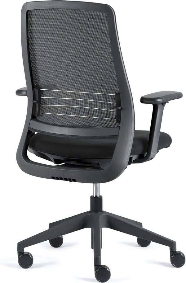 Toplux Comfo Mesh 2010 -arbetsstol, svart