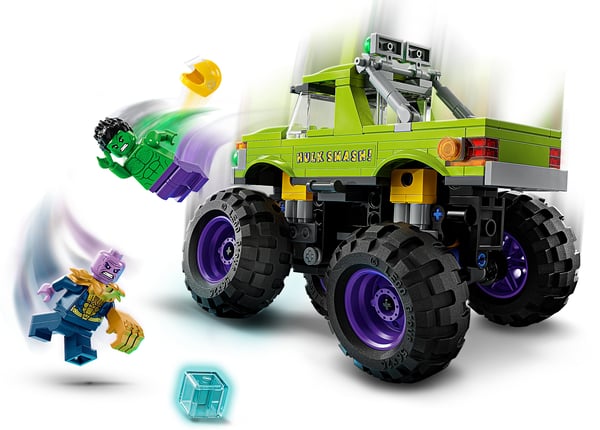 LEGO Super Hjältar Marvel 76312 – Hulk monstertruck mot Thanos