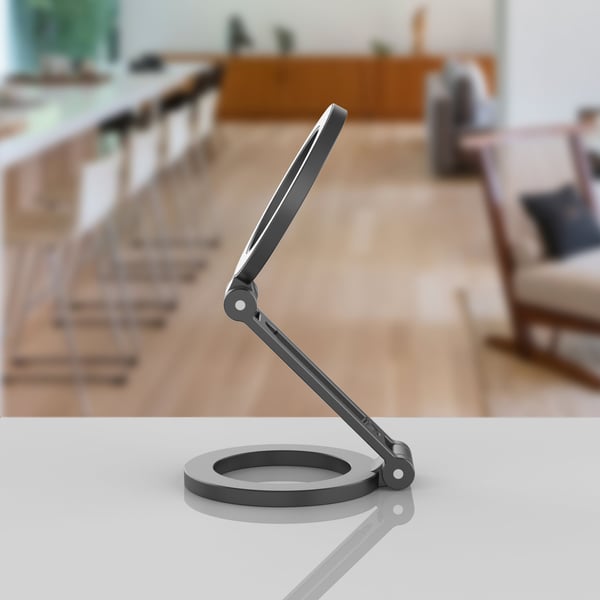 FoneKit Hopfällbart Dubbelt Magsafe-kompatibelt Mobilhållare, svart