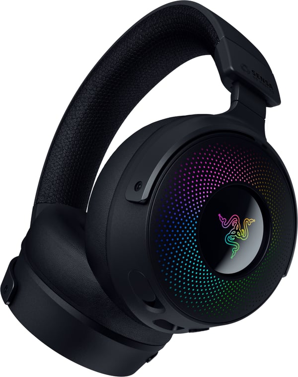 Razer Kraken V4 Pro trådløse gaming headset, sort