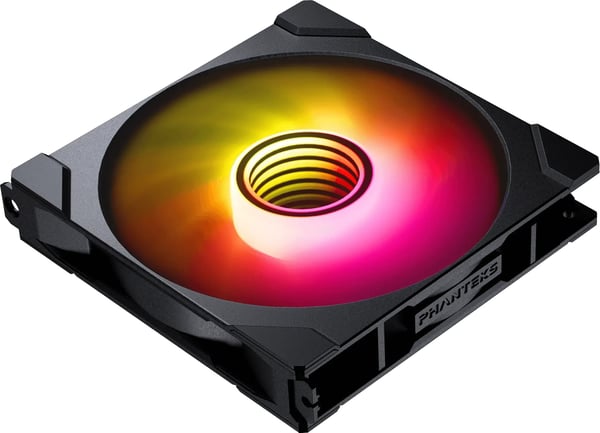 Phanteks M25 Gen2 140 mm PWM DRGB Reverse-fläkt, vit