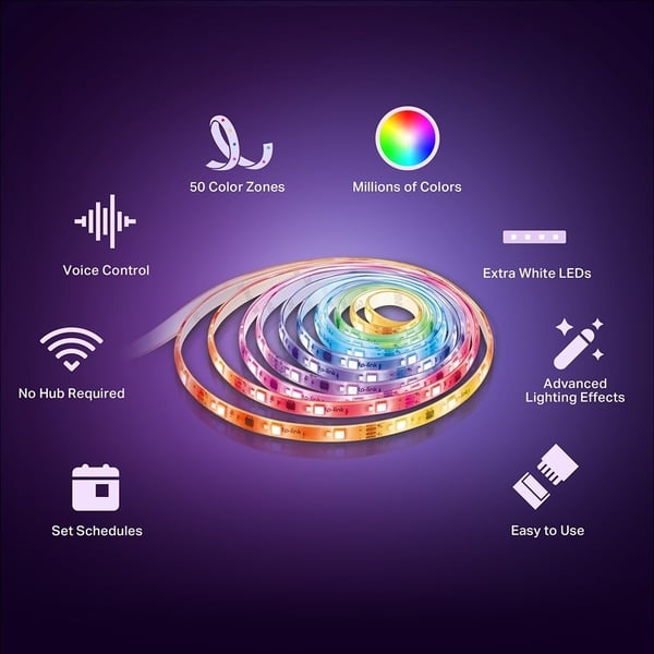 TP-Link Tapo L930-5 LED-smartljuslist, RGB, 5 m