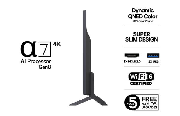 LG 43'' QNED 84 – 4K TV (2025)