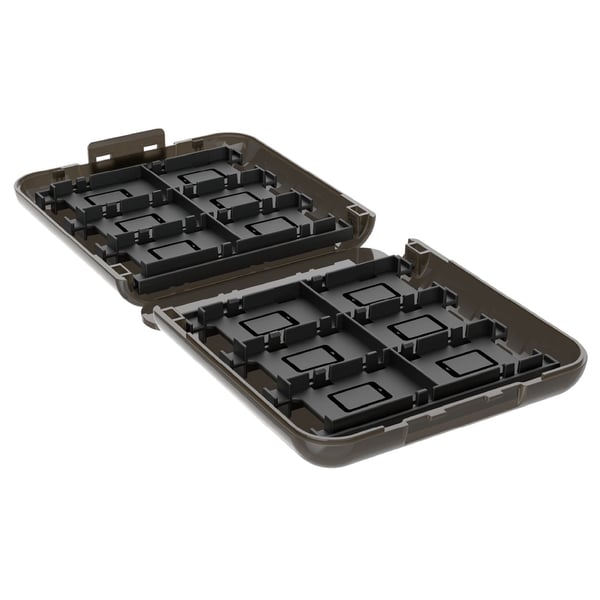 HORI skyddsfodral för 24 spelkassetter, Nintendo Switch, svart