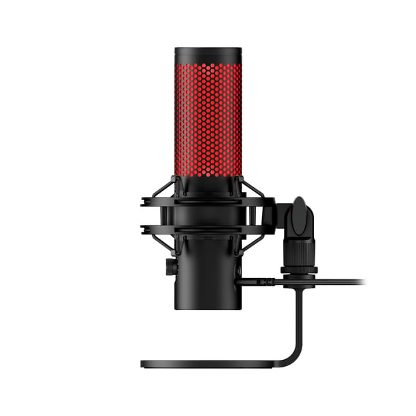 HyperX QuadCast 2 USB-mikrofon, svart