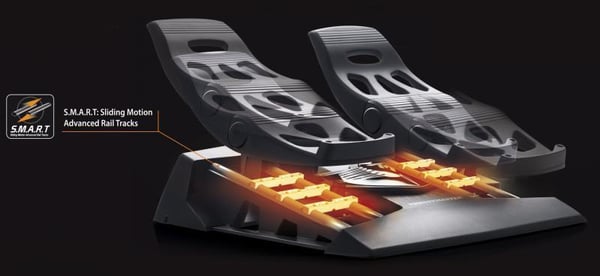 Thrustmaster TFRP T.Flight Rudder Pedals USB pedaler, PC / PS4
