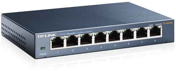 TP-LINK TL-SG108 - 8-portars switch