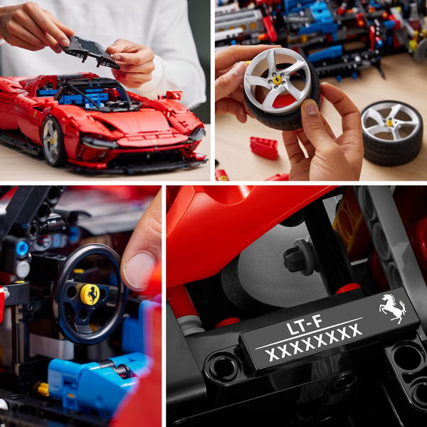 LEGO® Technic Ferrari Daytona SP3 42143 Byggesæt (3 778 dele)
