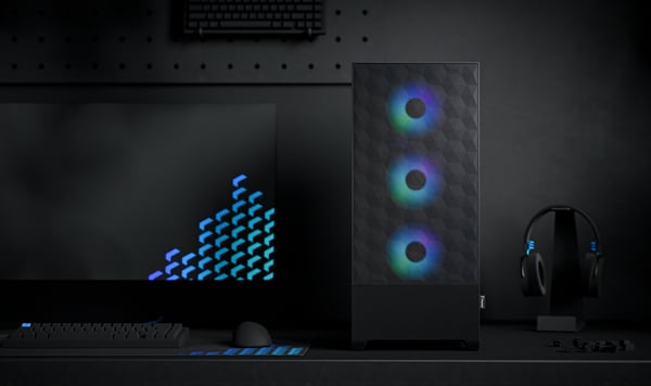 Fractal Design Pop XL Air RGB Sort TG E-ATX-kabinet med vindue, sort