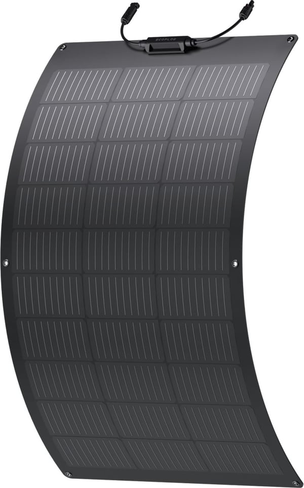 EcoFlow 100 W fleksibelt solpanel