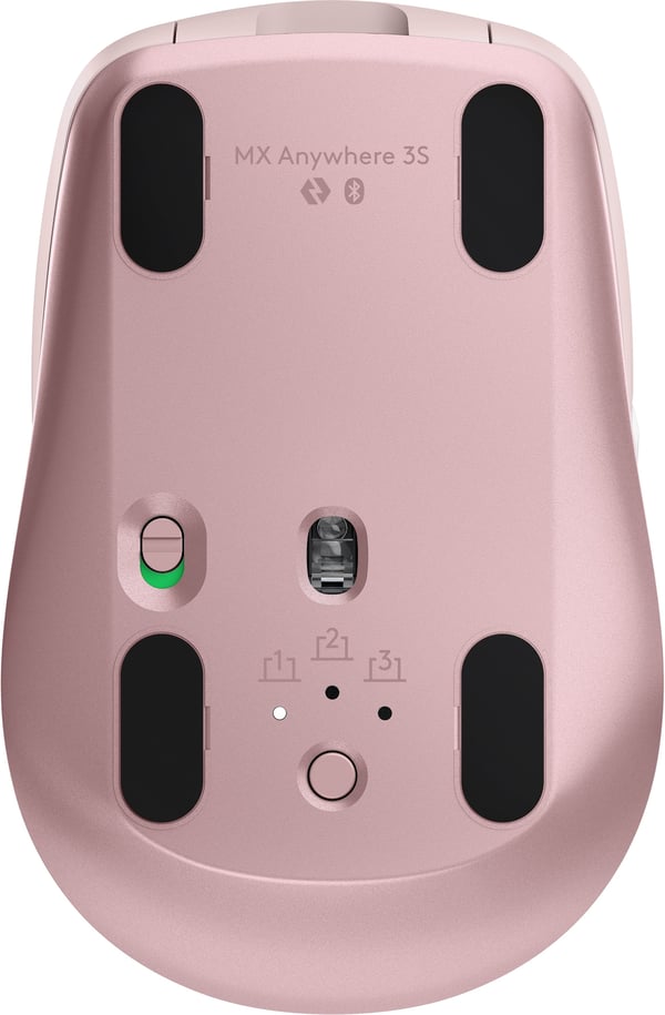 Logitech MX Anywhere 3S -trådløs mus, rosa