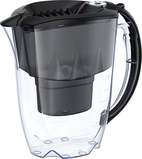 Aquaphor Amethyst MF+ vandfilterkande, 2,8 L, sort
