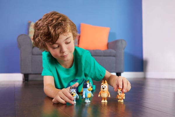 Bluey-familiens figurer 4 stk