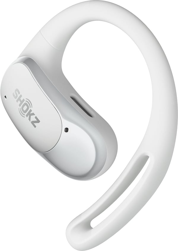 Shokz OpenFit Air trådløse høretelefoner, hvid