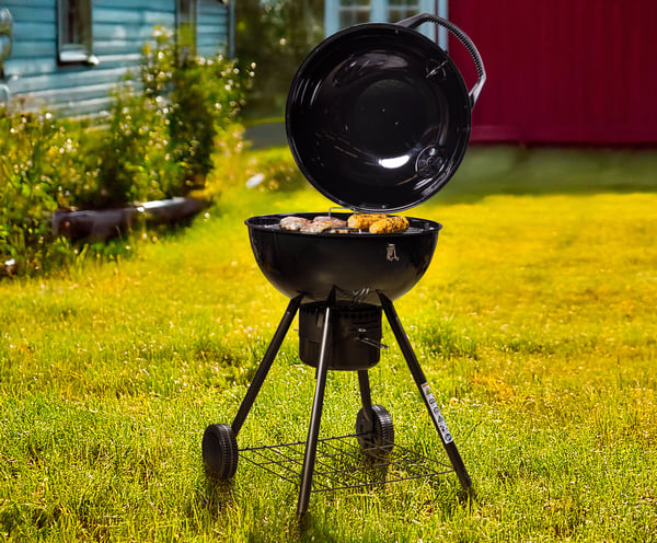 Anton Oliver Fire 57 cm -emaljerad kolgrill