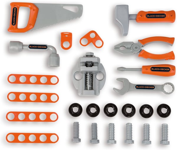 Smoby Black & Decker Bricolo Smart - Samleskab arbejdsbord