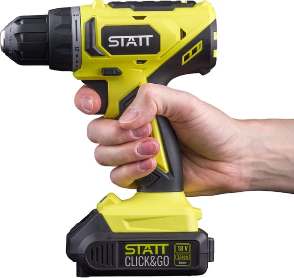 Statt 18V sladdlös borrmaskin och 2 Ah batteri