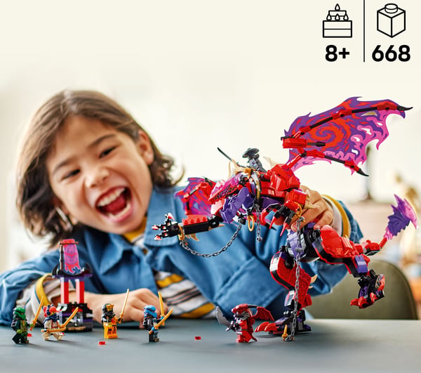 LEGO NINJAGO 71832 – Kaosdragen Thunderfang
