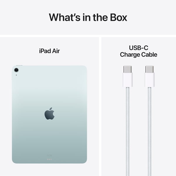 Apple iPad Air 13" M3 256 GB WiFi 2025, blå (MCNP4)