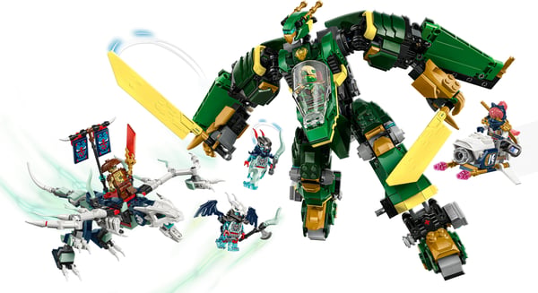 LEGO NINJAGO 71845 Lloyds jetrobot