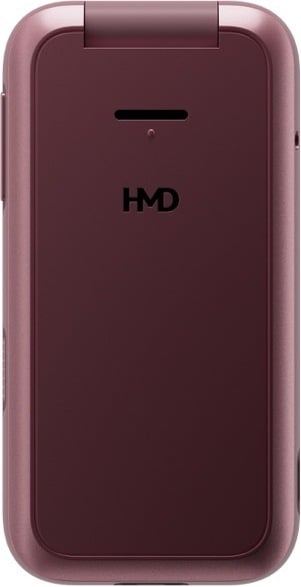 HMD 2660 Flip bastelefon, röd