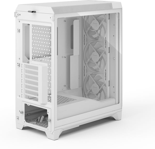 Fractal Design Meshify 3 White TG Clear Tint ATX-chassi
