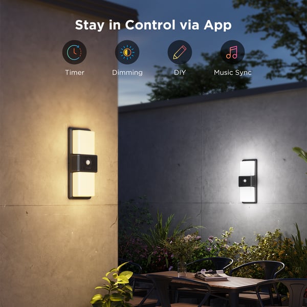 Govee Smart Utomhus Vägghängd Lampa
