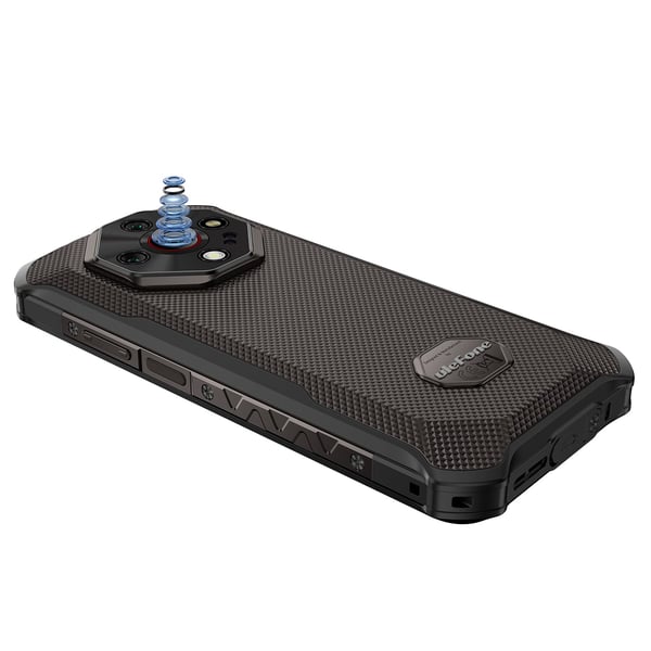Ulefone Armor X16 Pro 5G telefon, 256/8 GB, svart / mörkbrun