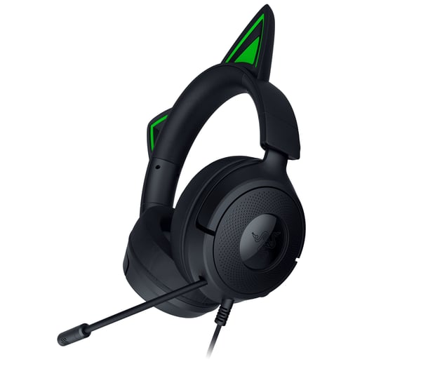 Razer Kraken Kitty V3 X spelhörlurar, svart