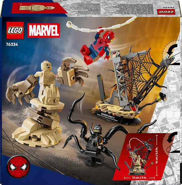 LEGO Super Heroes Marvel 76334 Episk strid: Spider-Man mot Sandman