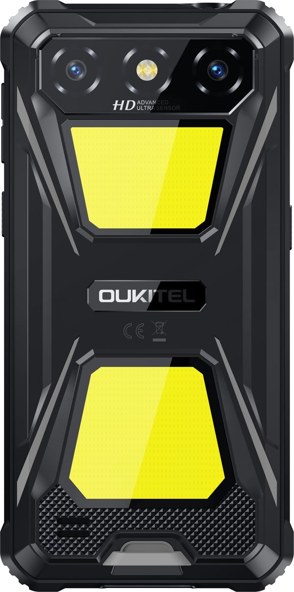 Oukitel G5 telefon, 256/4 GB, svart