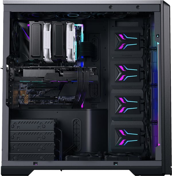 Phanteks Enthoo Pro 2 E-ATX-chassi, svart